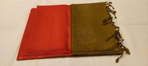 SOFT SILK SAREE WITH BLOUSE